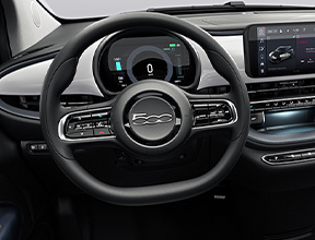 SOFT-TOUCH STEERING WHEEL